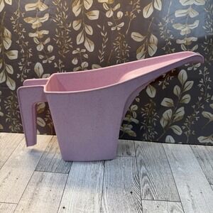 Vintage Misco 1 Quart Pink Speckle‎ Watering Can Retro MCM